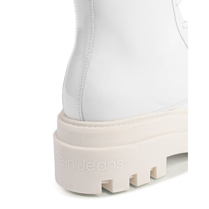 Calvin Klein - Calvin Klein Damen Stiefel WEISS YW0YW00852YBR