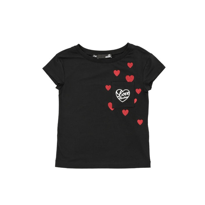 Love Moschino - Love Moschino Damen T-Shirt W 4 F30 2O E 2264 C74 BLACK