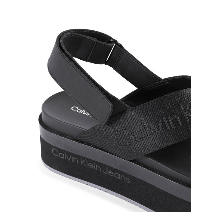 Calvin Klein - Calvin Klein Damen Sandale Schwarz YW0YW013620GT