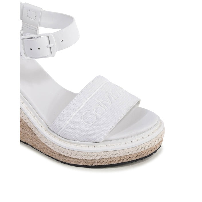 Calvin Klein - Calvin Klein Damen Sandalen WEISS HW0HW02050YBR