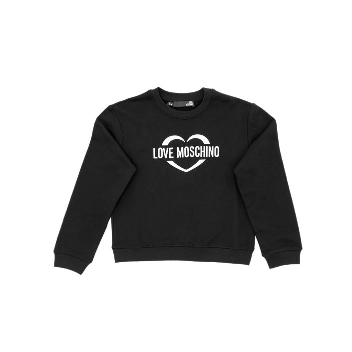 Love Moschino - Love Moschino Damen Sweatshirt W 6 306 55 M 4055 C74 BLACK