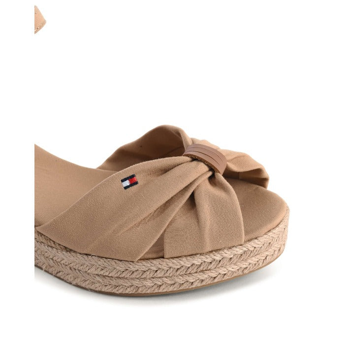 Tommy Hilfiger - Tommy Hilfiger Damen Sandale Khaki FW0FW04785RBL