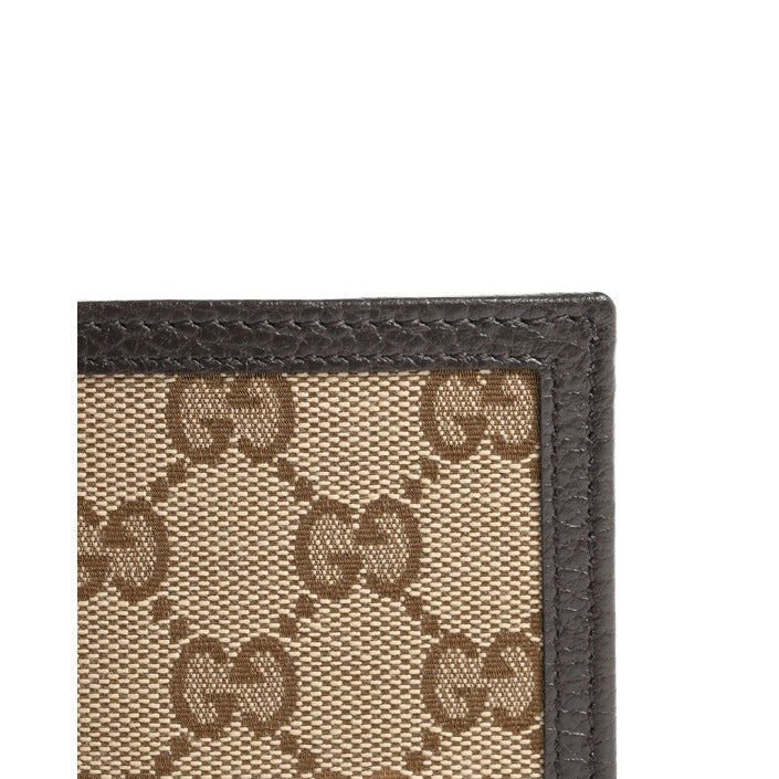 Gucci Geldbörse aus Leder und Stoff mit Monogramm 260987 KY9LN 9903