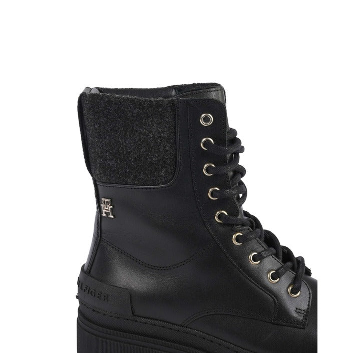 Tommy Hilfiger - Tommy Hilfiger Damen Stiefel SCHWARZ FW0FW07500BDS