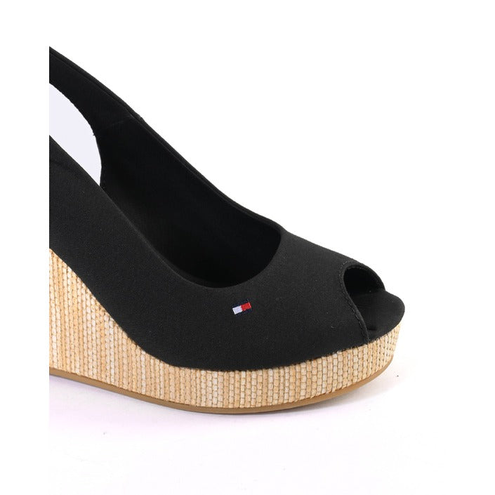 Tommy Hilfiger - Tommy Hilfiger Damen Sandale Schwarz FW0FW04789BDS