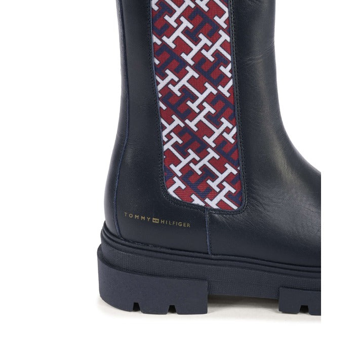 Tommy Hilfiger - Tommy Hilfiger Damen Stiefel BLAU FW0FW06872DW5