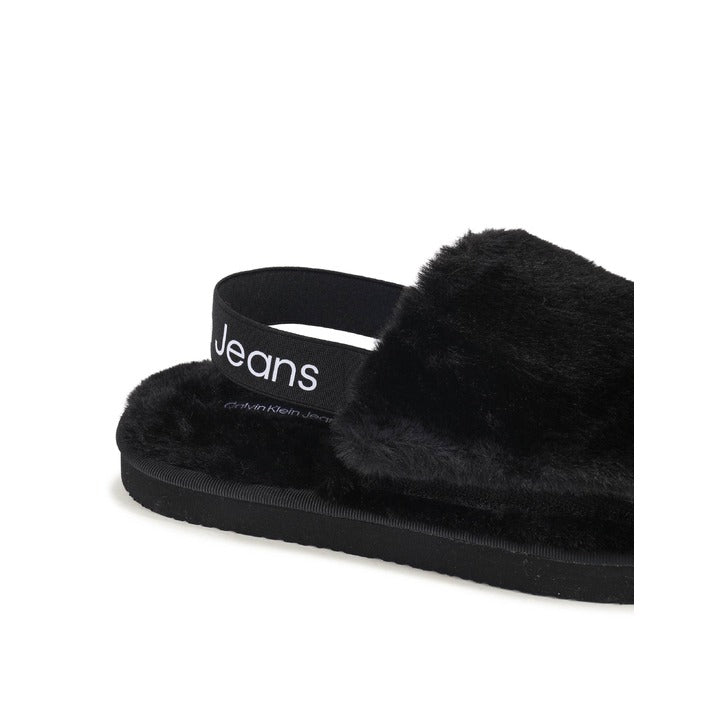 Calvin Klein - Calvin Klein Damen Hausschuhe Schwarz YW0YW01158BEH