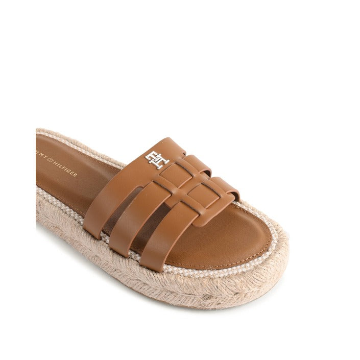 Tommy Hilfiger - Tommy Hilfiger Damen Sandale Braun FW0FW07745GQS