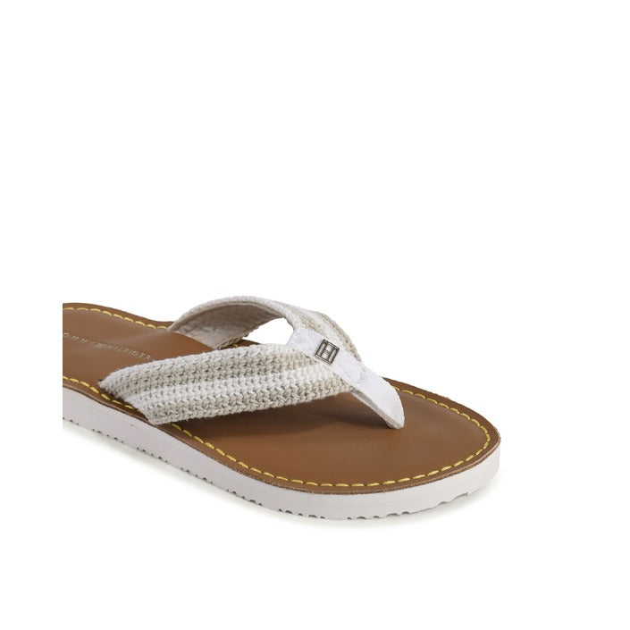 Tommy Hilfiger - Tommy Hilfiger Damen Flip Flops KHAKI FW0FW07261RBS