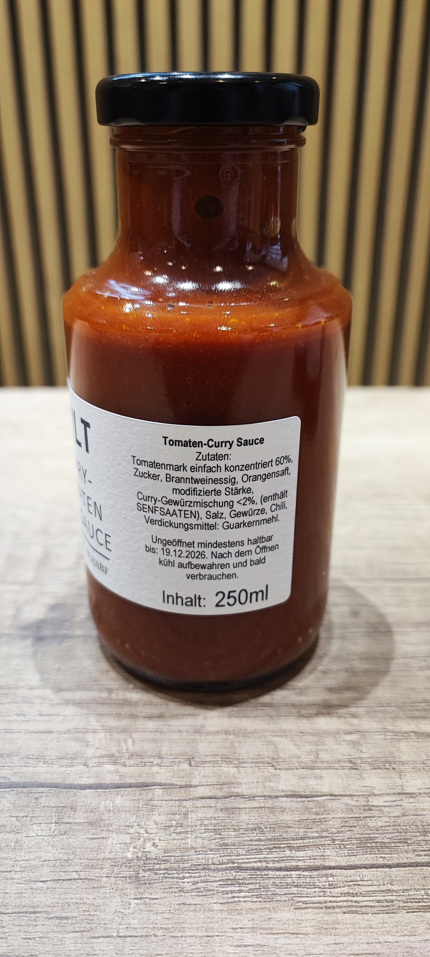 SYLT - Grillsauce Curry Tomate 250ml
