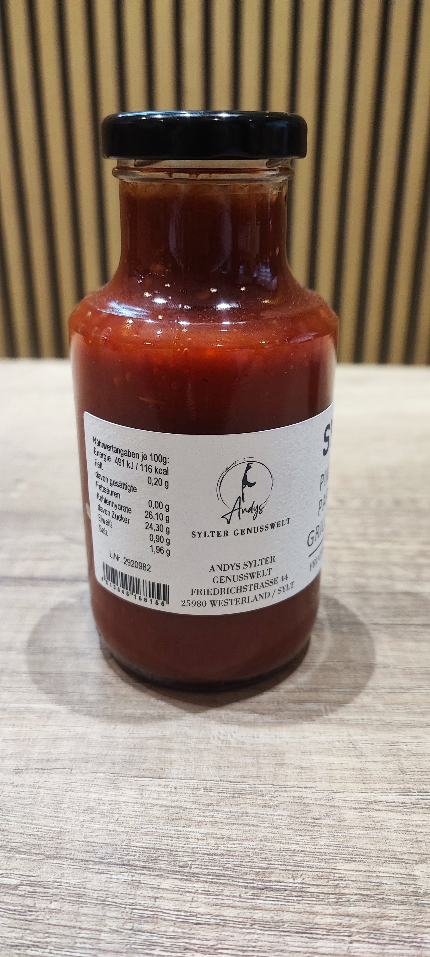 SYLT - Grillsauce Pikante Paprika 250ml