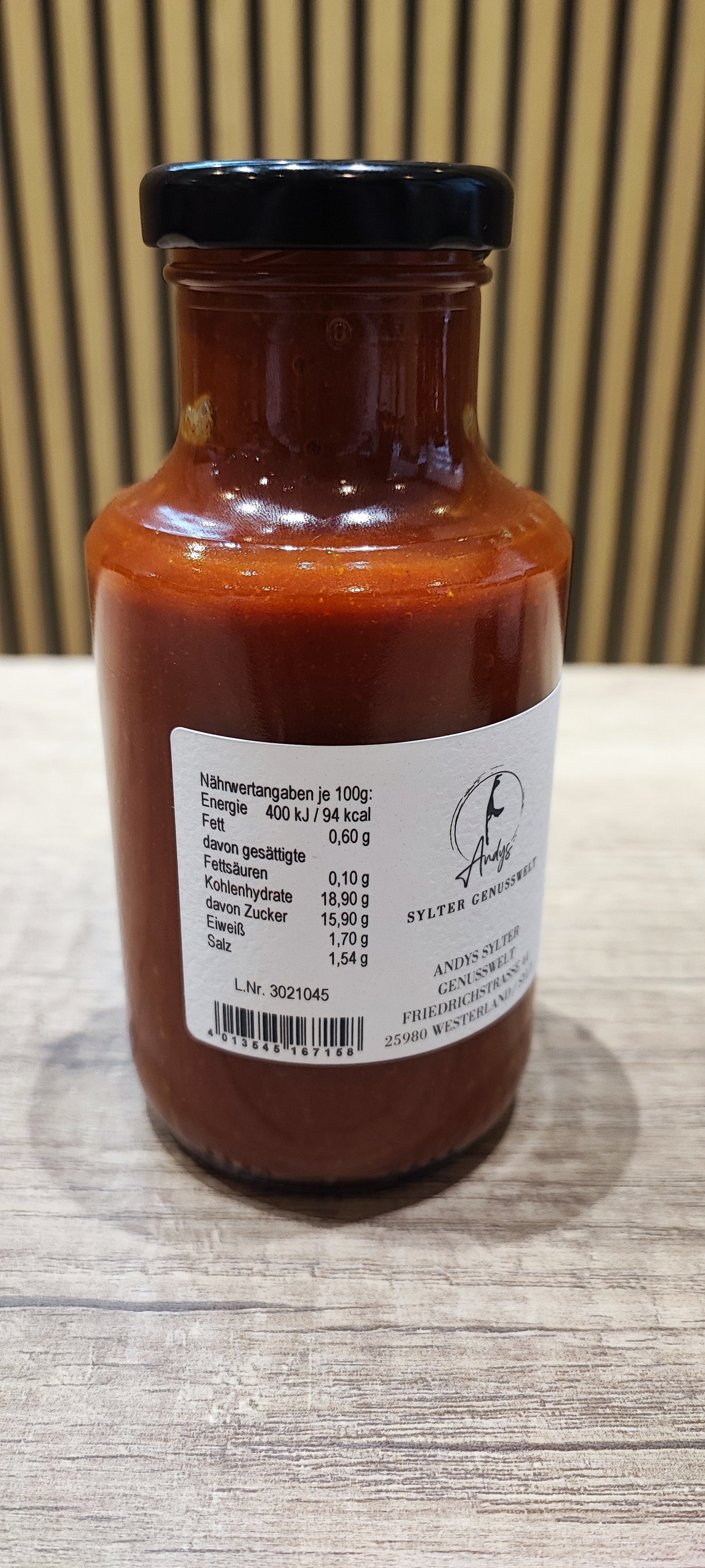 SYLT - Grillsauce Curry Tomate 250ml