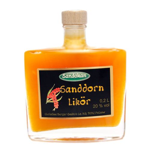 Sanddornlikör "Ambience" 0,2 l