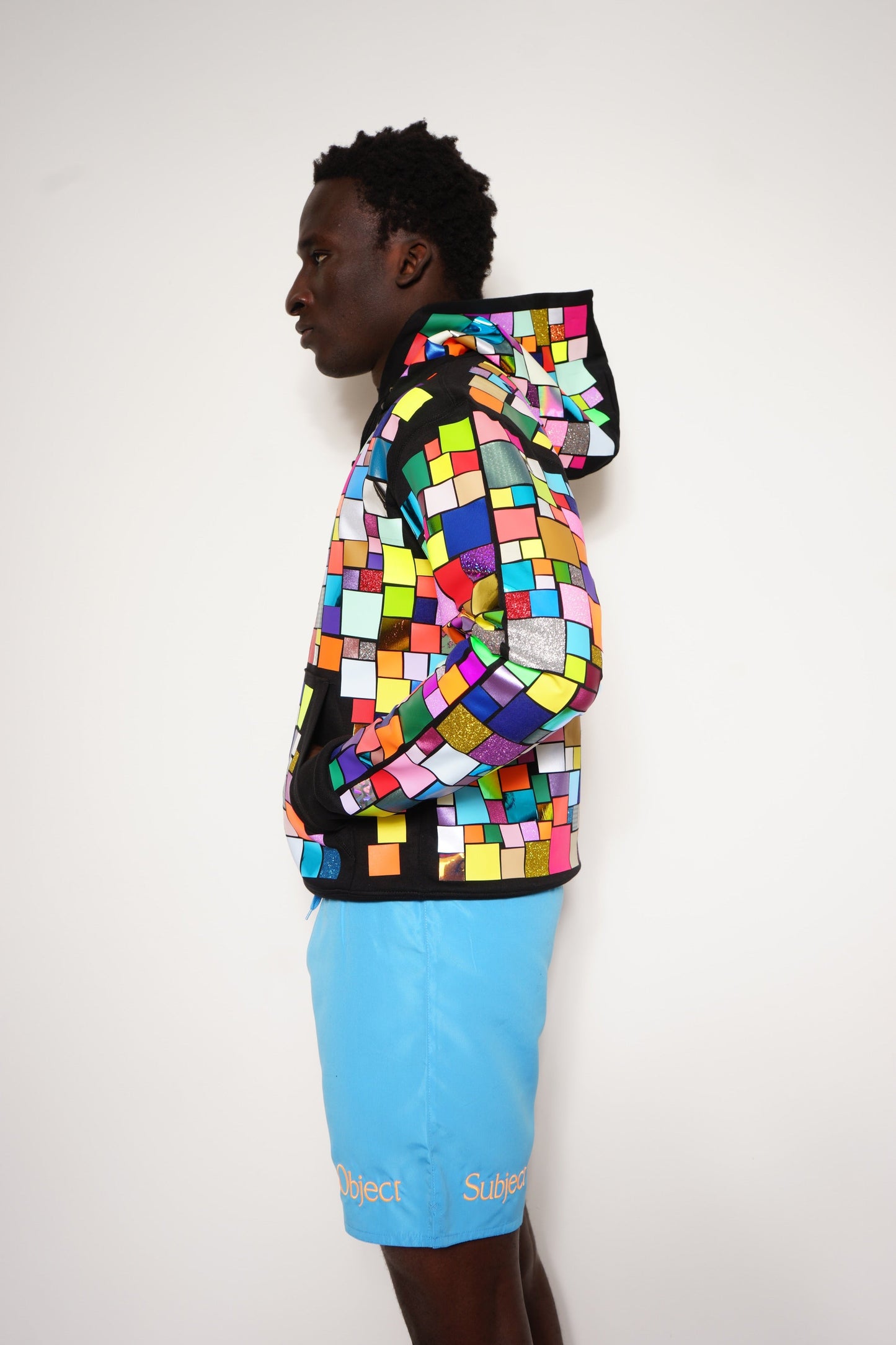 Mosaic Allover Multicolor Hoody