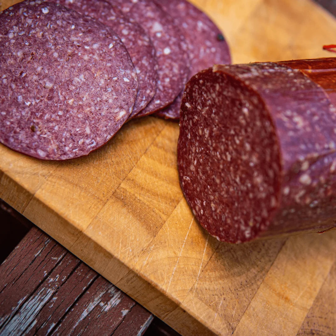 Wagyu Zucht Nordfriesland - Wagyu-F1 Salami (Holsteiner Art)
