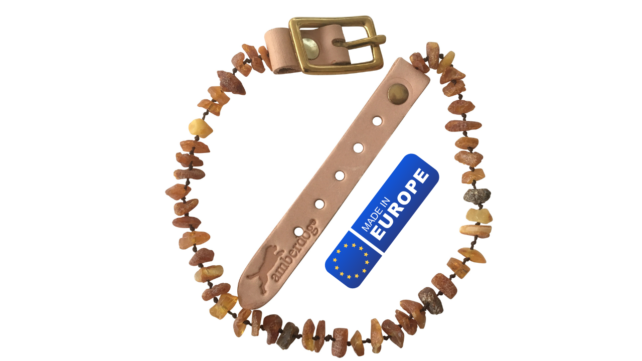 Hunde Bernsteinkette SuperFlex