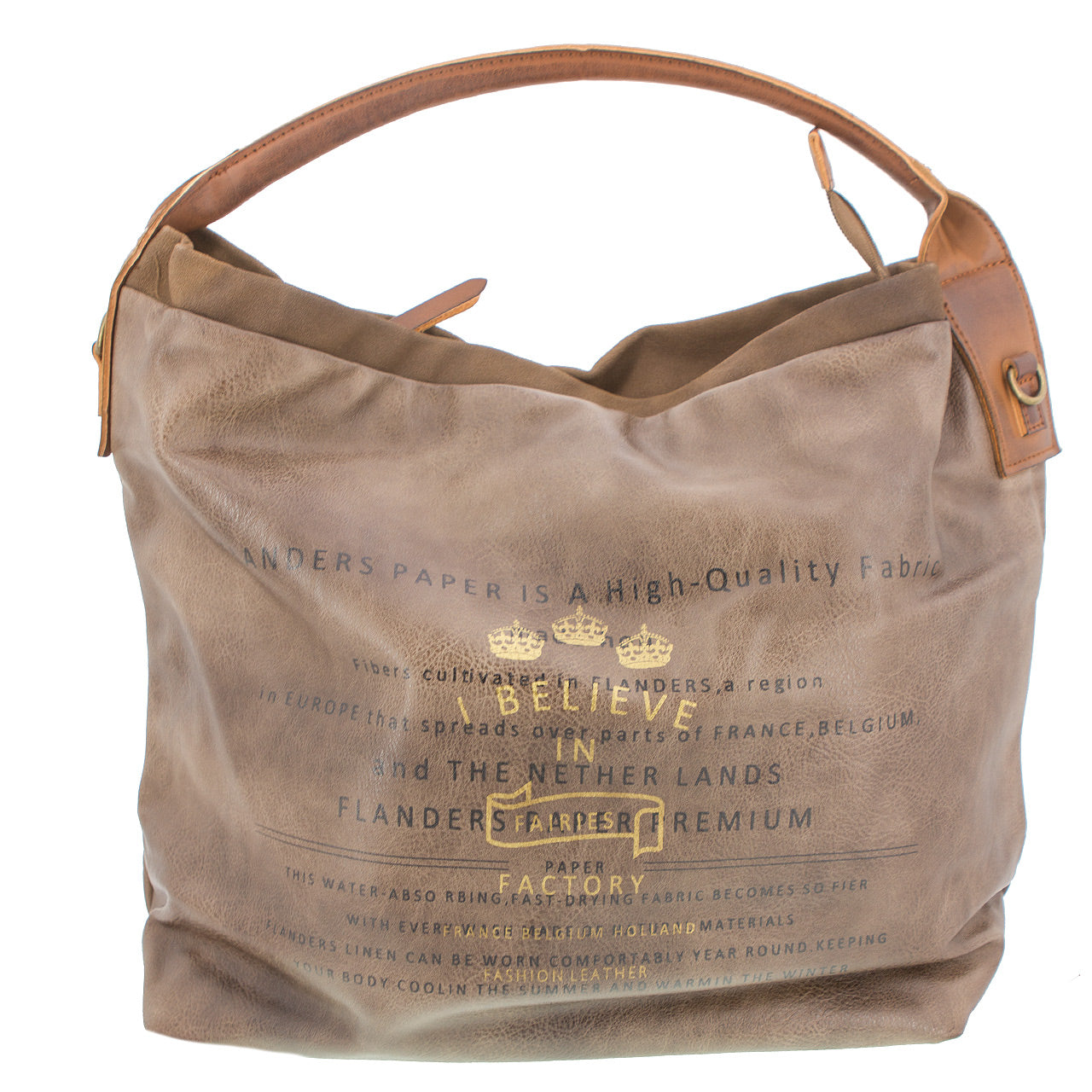 Vintage Tasche mit 3 Kronen