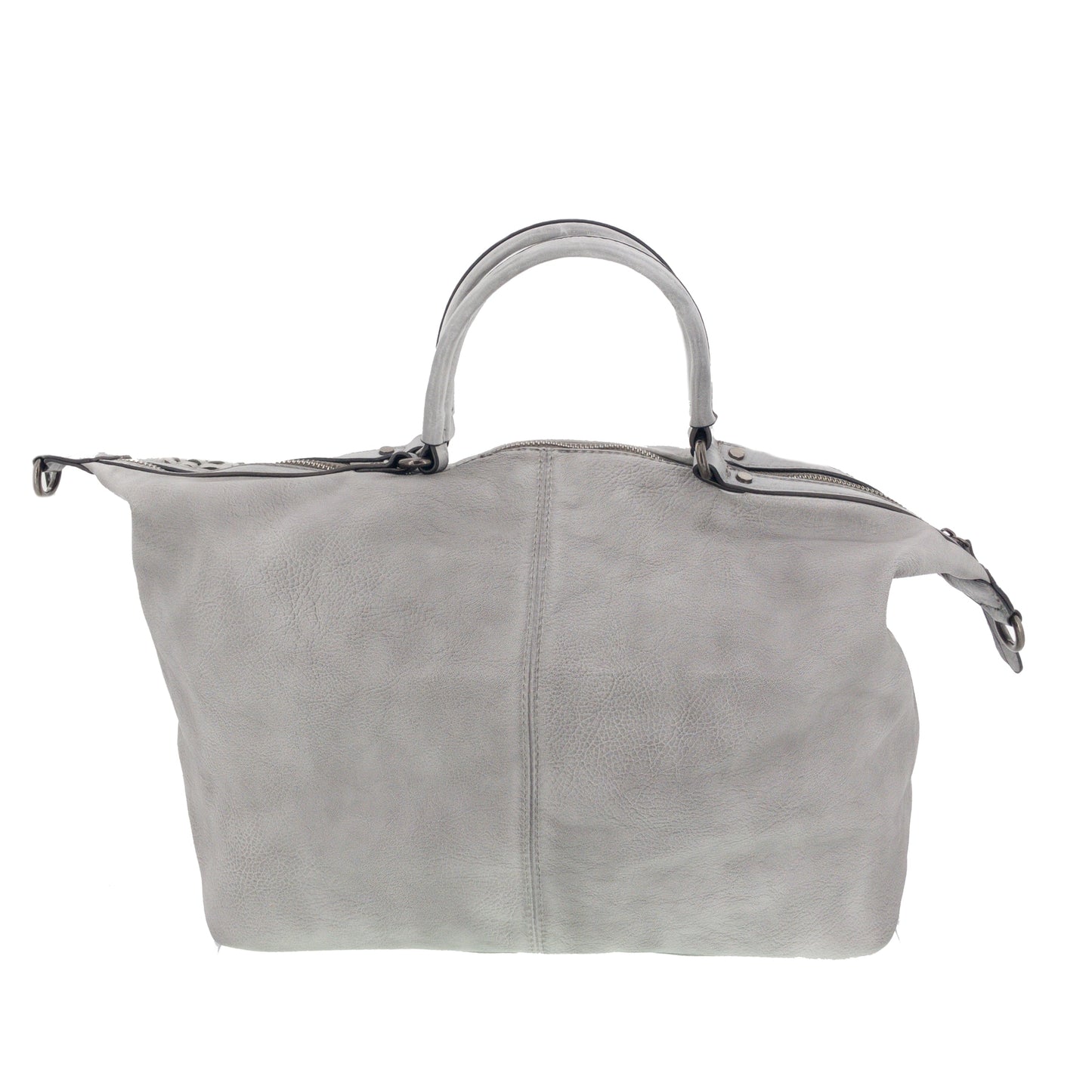 Vintage Tasche mit seitlichem Flechteinsatz