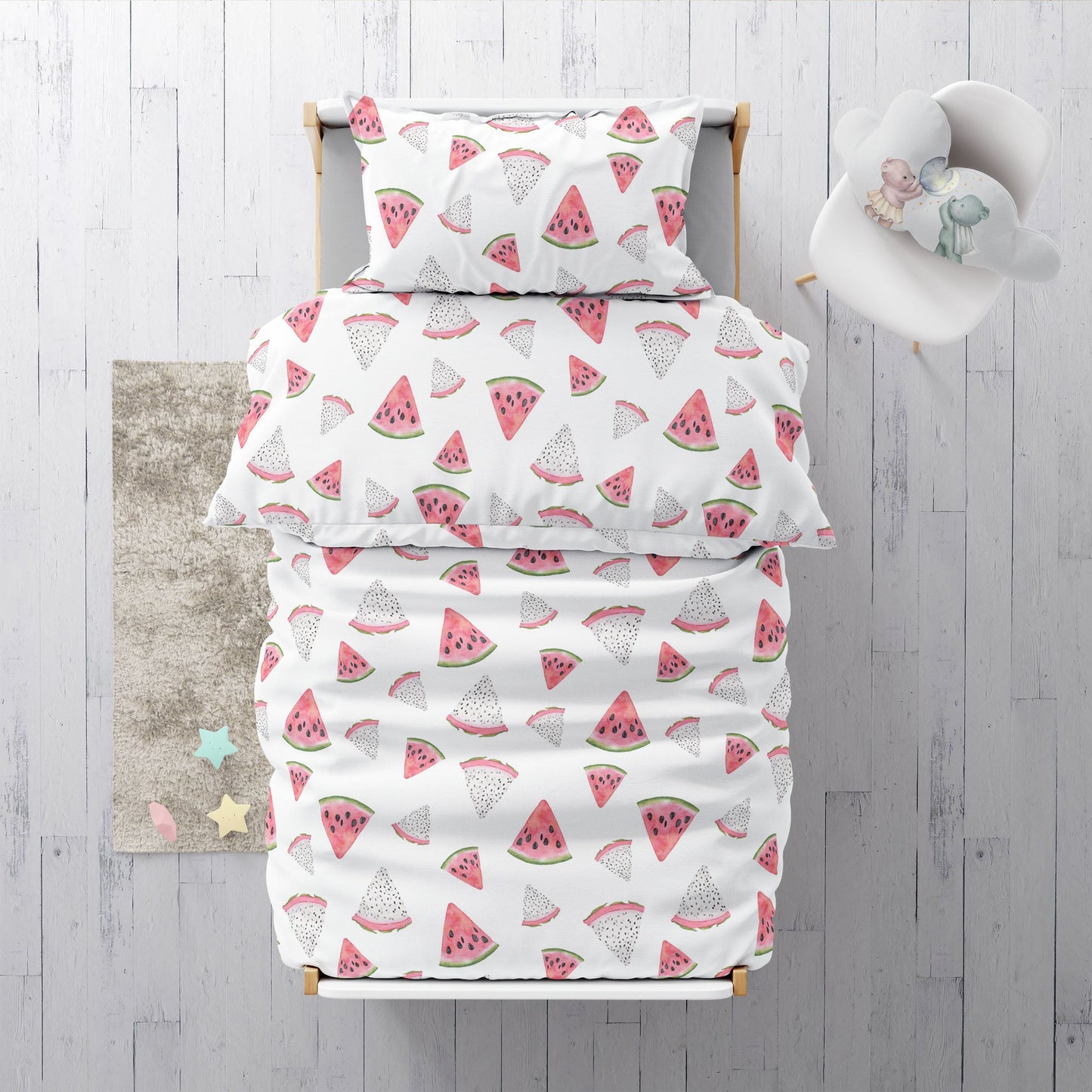 “Melonen” Premium Kinderbettwäsche
