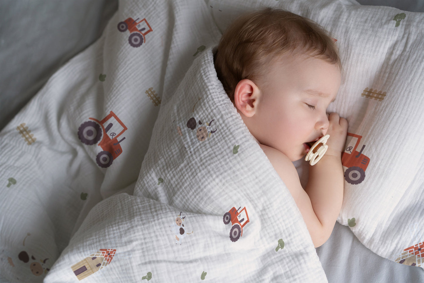 "Sweet Farm" Premium Kinderbettwäsche