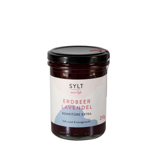 Mein Sylt -  Erdbeer / Lavendel Konfitüre 250g