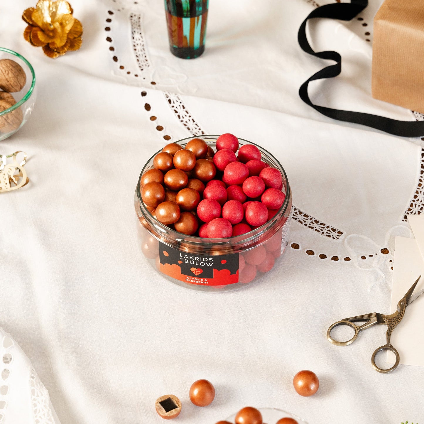 LAKRIDS BÜLOW Winter: Large Mixed Classic Caramel & Crispy Raspberry 550g