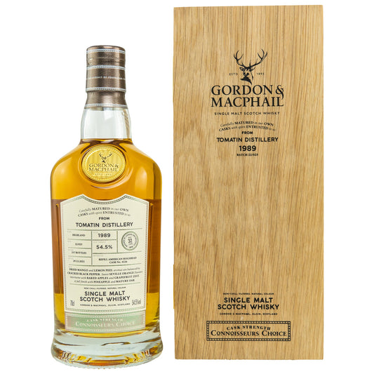 Tomatin 32 1989/2021 - Gordon & MacPhail Connoisseurs Choice - Refill American Hogshead