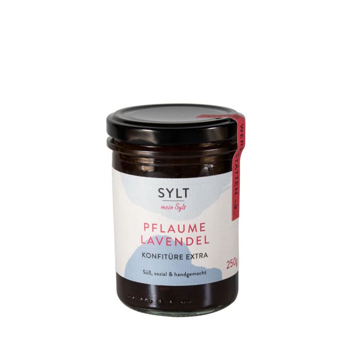 Mein Sylt -  Pflaume / Lavendel Konfitüre 250g