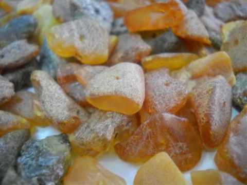 Rohbernstein 20g durchgebohrt