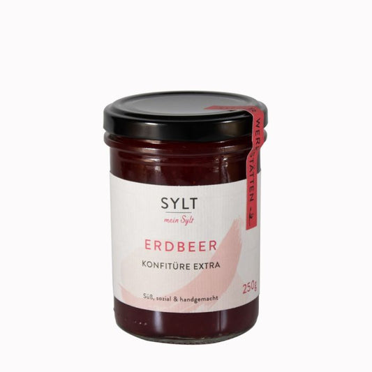 Mein Sylt -  Erdbeer Konfitüre 250g