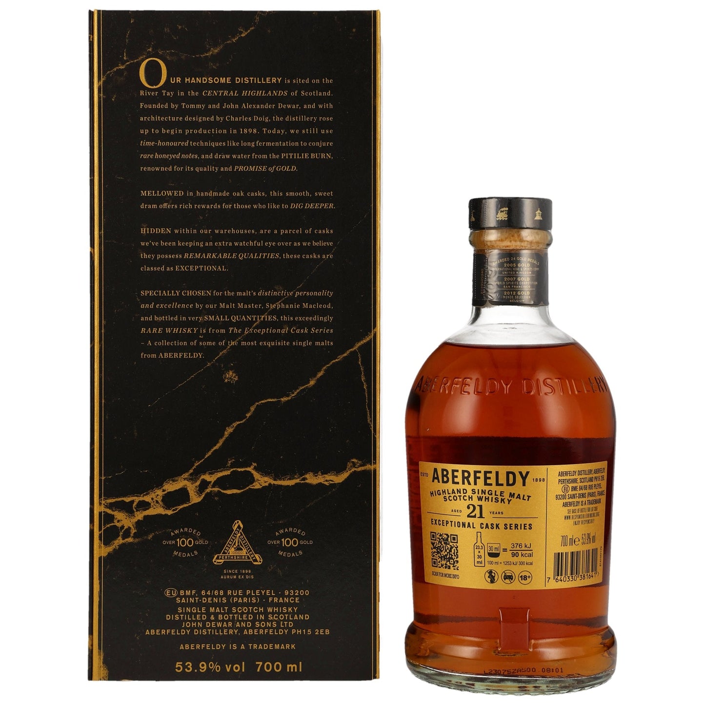 Aberfeldy 21 -  Exceptional Cask for Germany - Pauillac Redwine Cask