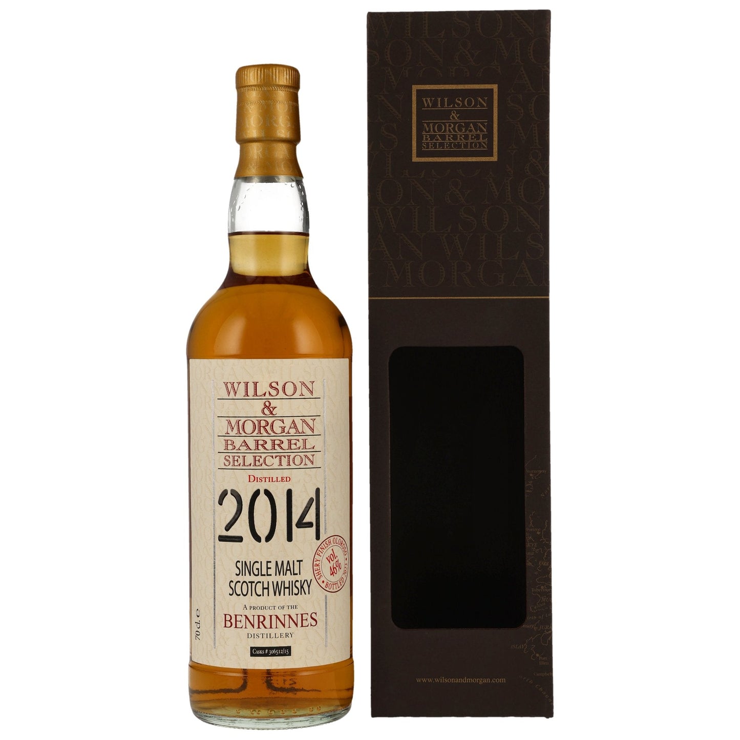 Benrinnes 2014/2023 - First Fill Oloroso Sherry Butt Finish - Wilson & Morgan