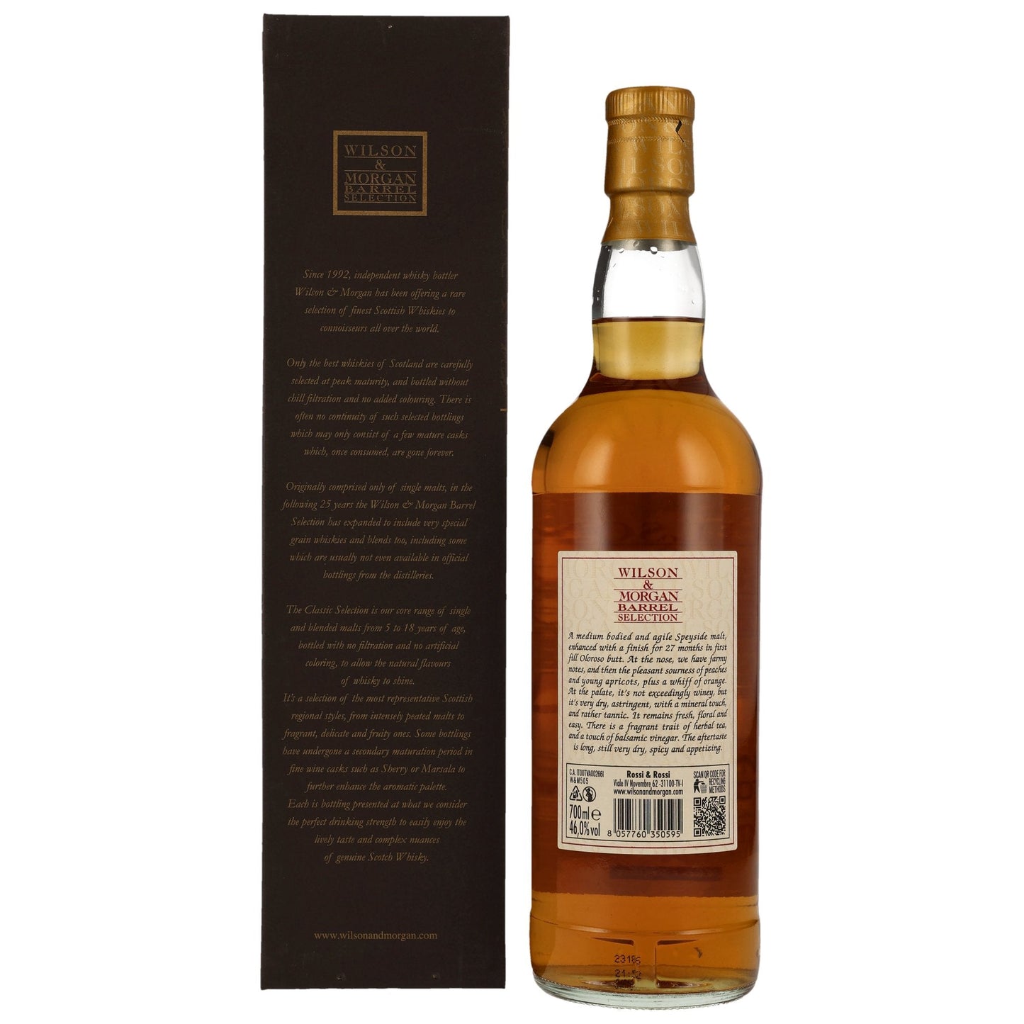 Benrinnes 2014/2023 - First Fill Oloroso Sherry Butt Finish - Wilson & Morgan