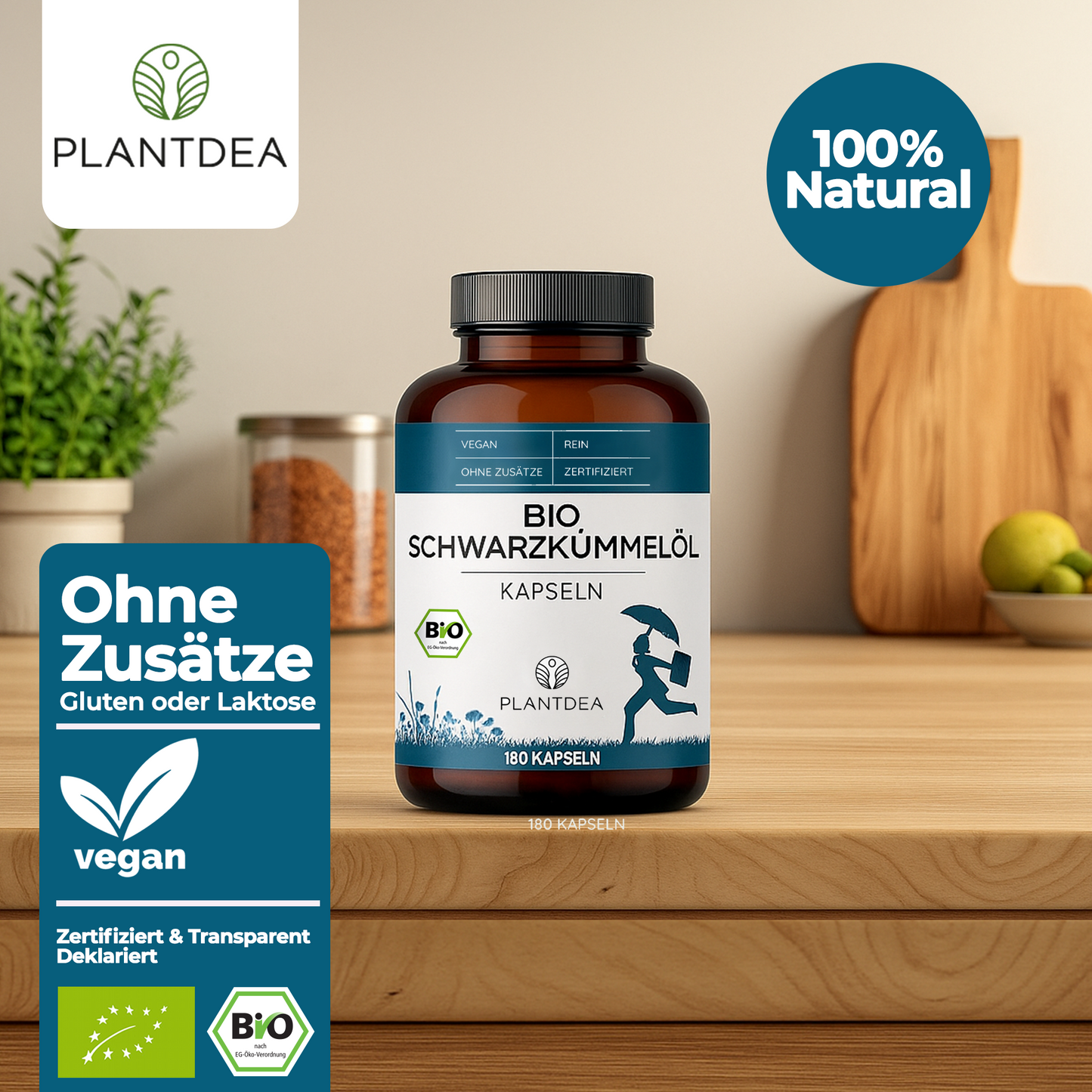 Bio Schwarzkümmelöl Kapseln