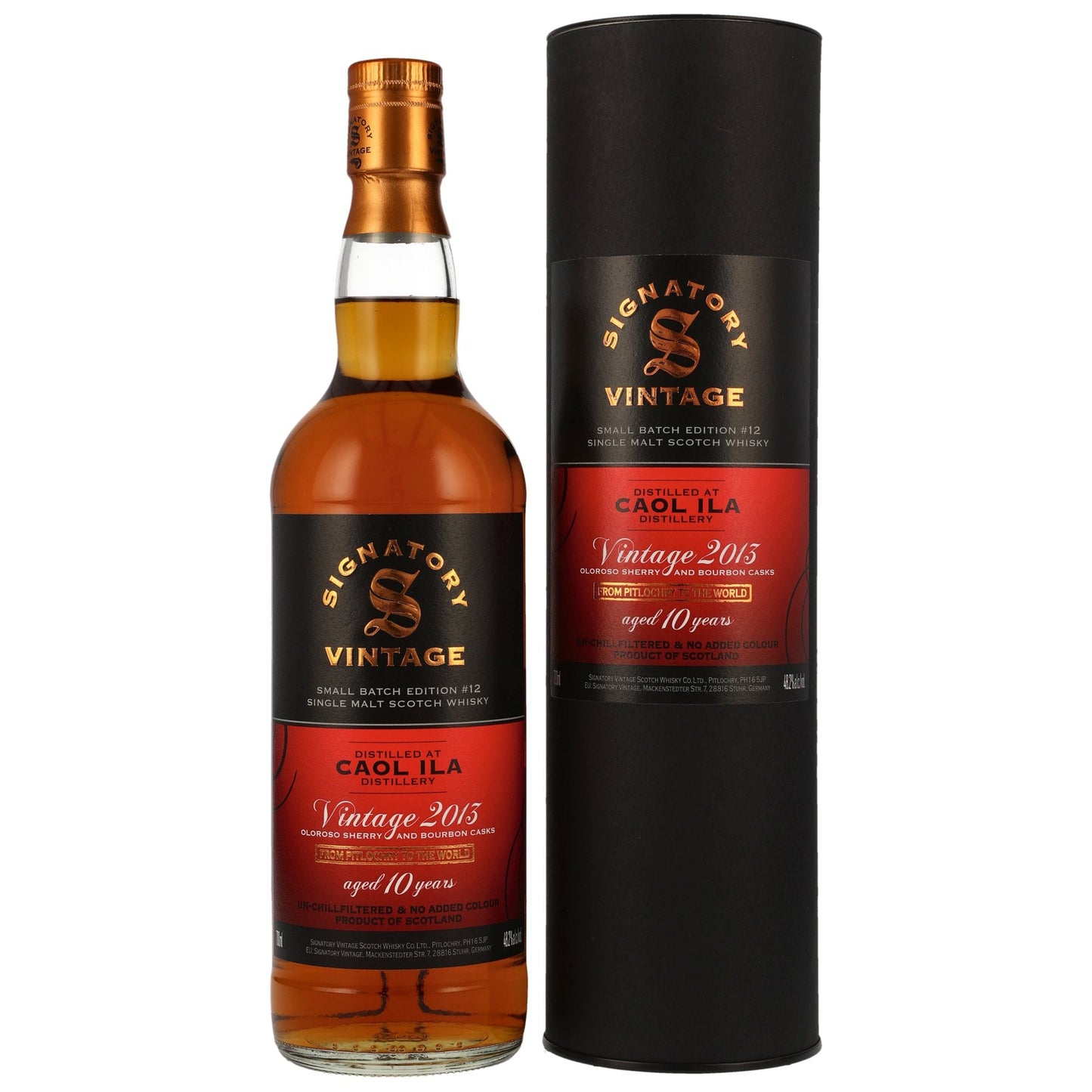 Caol Ila 10 2013/2024 - Signatory Vintage - Small Batch Edition #12