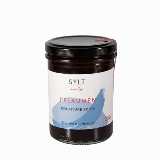 Mein Sylt -  Pflaume Konfitüre 250g