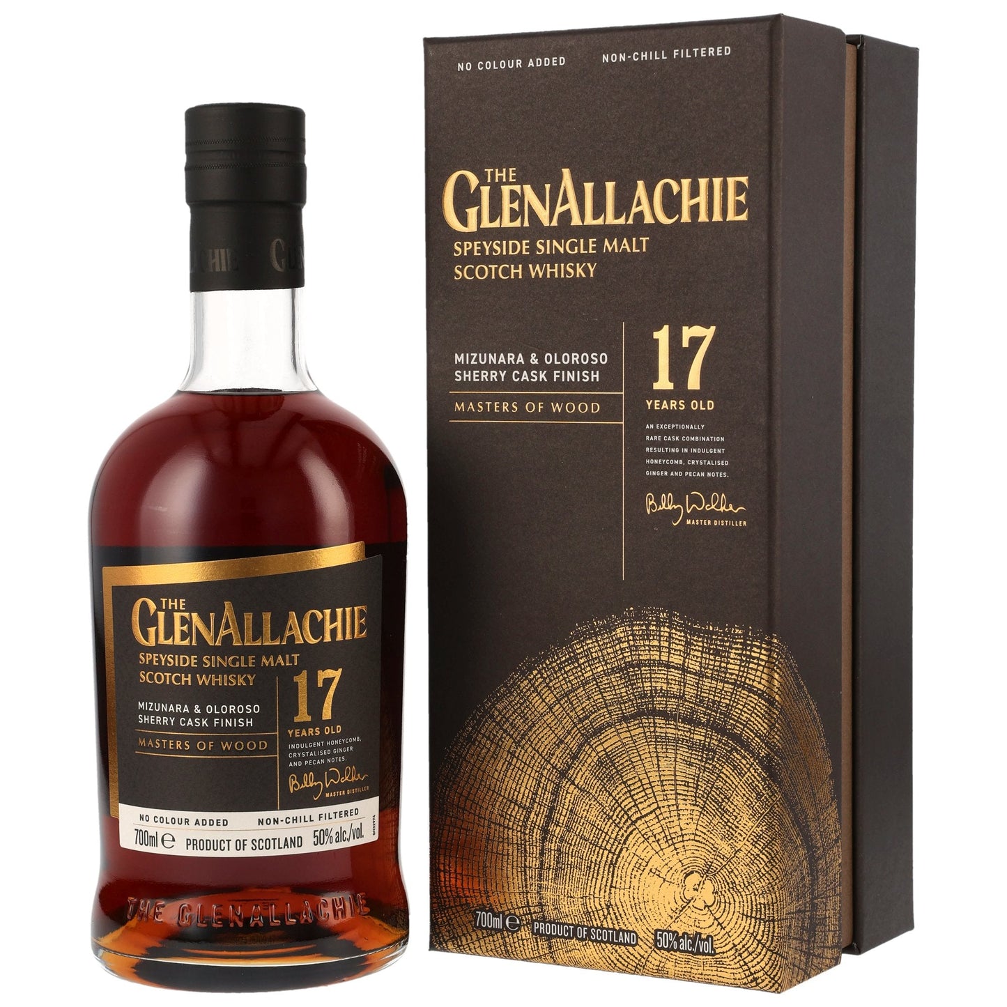 GlenAllachie 17 - Masters of Wood - Mizunara & Oloroso Cask Finish