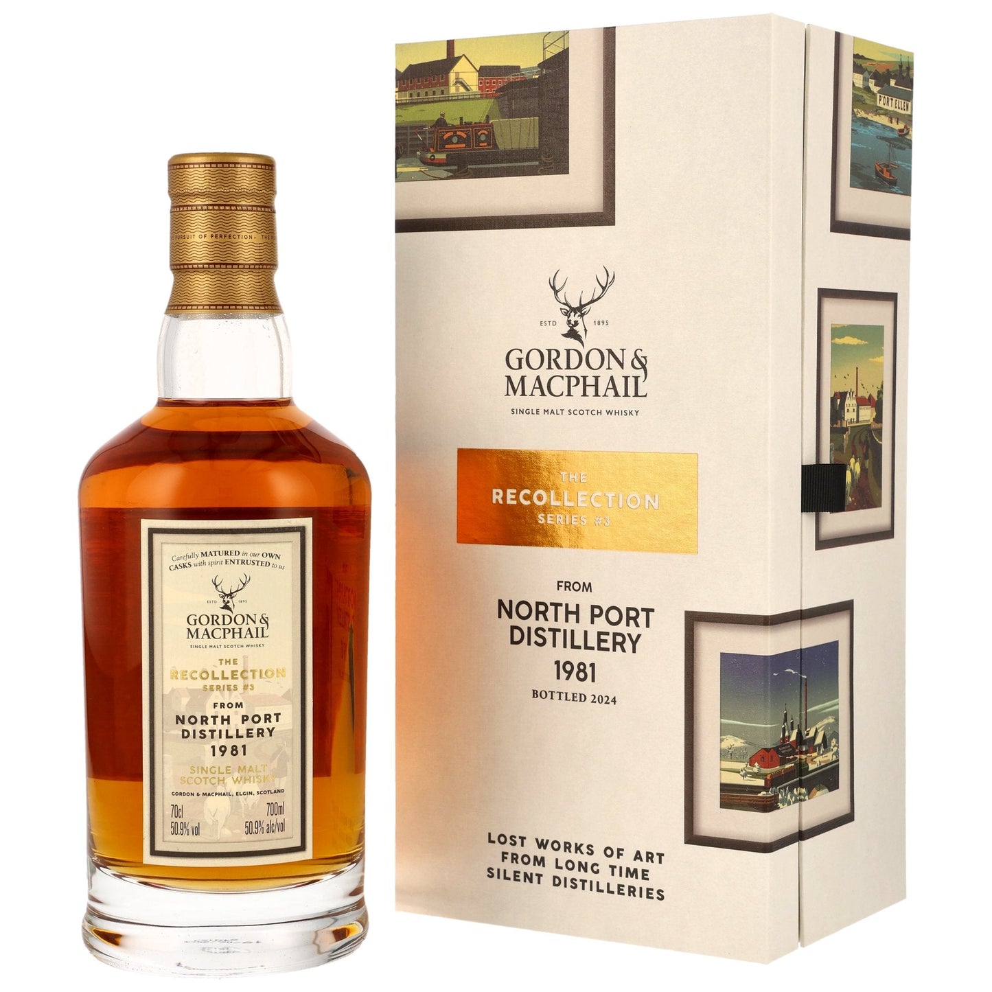 North Port Brechin 42 1981/2024 - Gordon & MacPhail - The Recollection Series #3 - Refill American Hogshead #2072