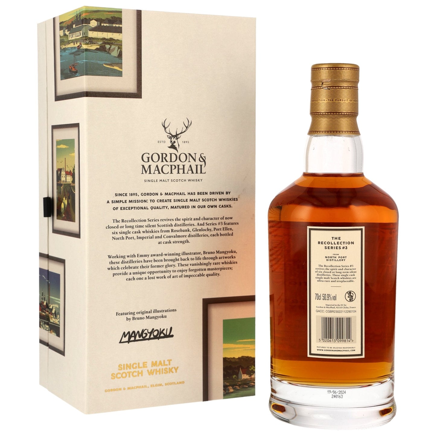 North Port Brechin 42 1981/2024 - Gordon & MacPhail - The Recollection Series #3 - Refill American Hogshead #2072