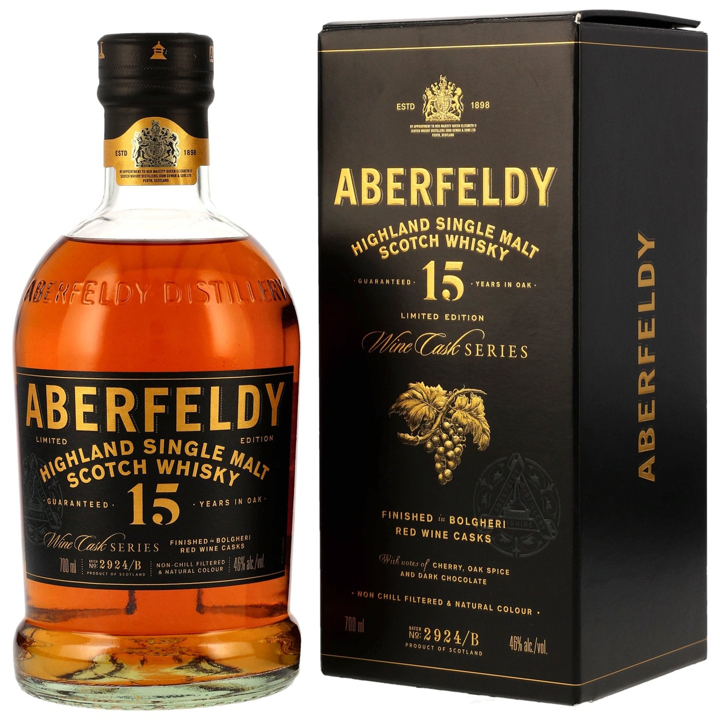 Aberfeldy 15 - Bolgheri Red Wine Casks Finish
