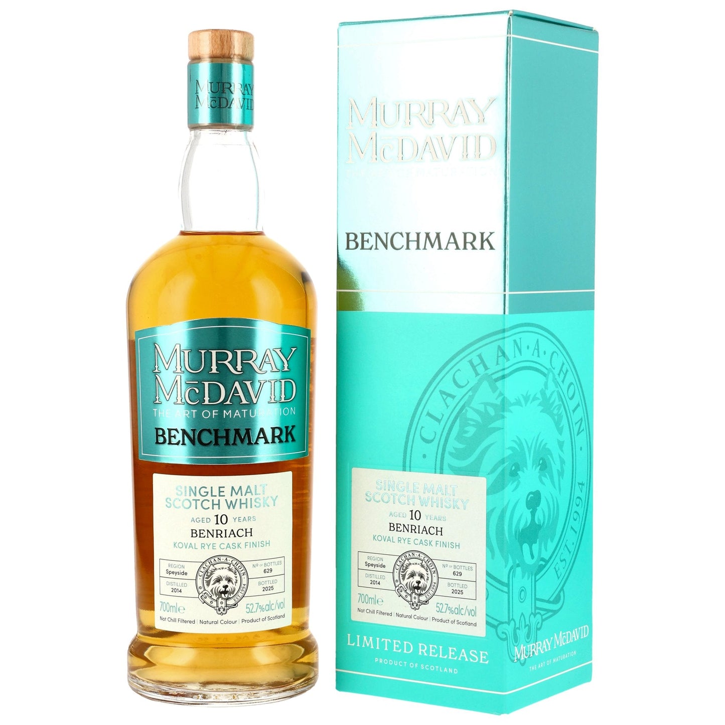 Benriach 10 2014/2025 - Murray McDavid - Koval Rye Cask Finish