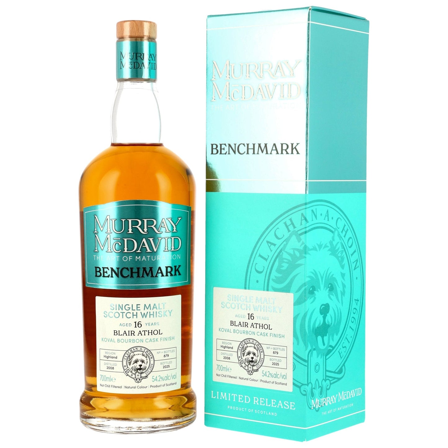 Blair Athol 16 2008/2025 - Murray McDavid - Koval Bourbon Cask Finish