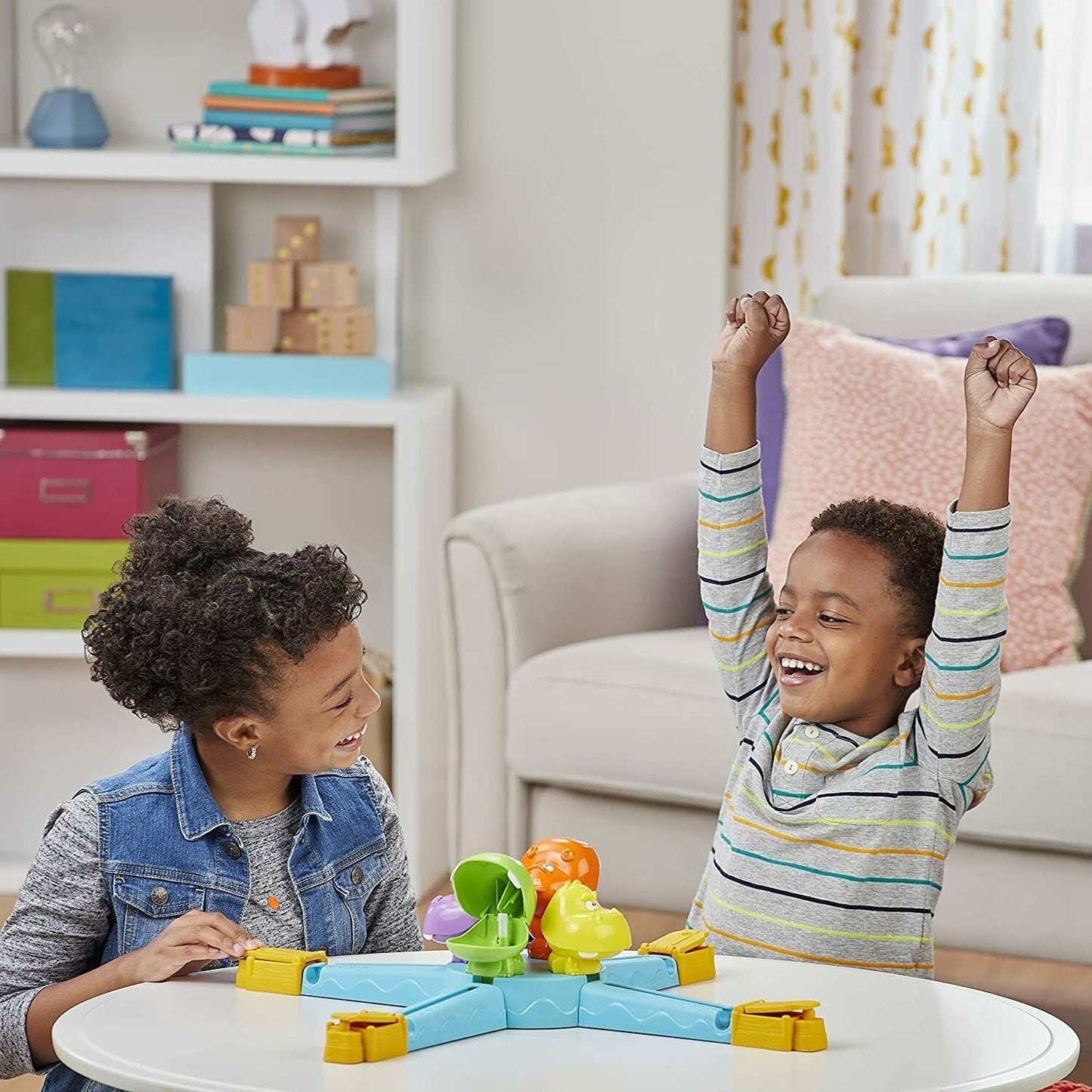 HASBRO Hippo Flipp Melonenmampfen E9707 Gesellschaftsspiel