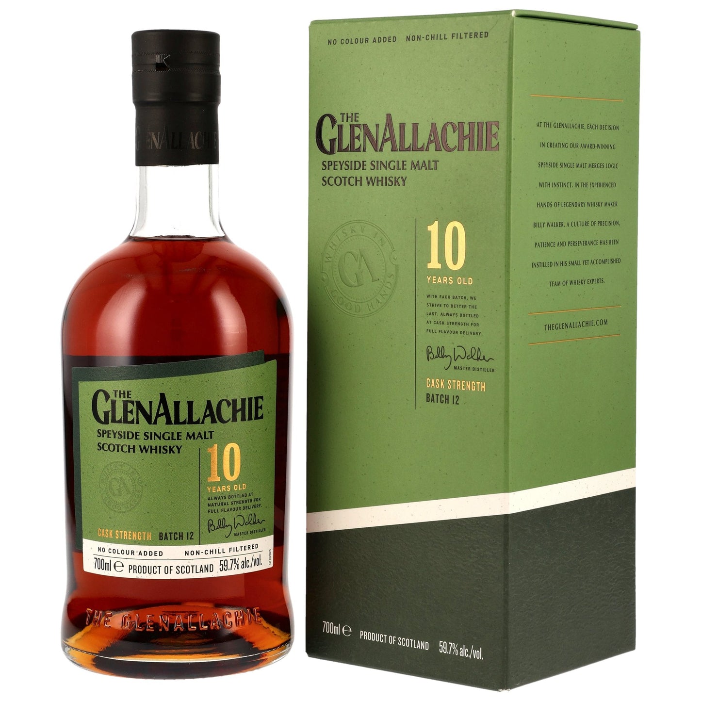GlenAllachie 10 - Cask Strength - Batch 12