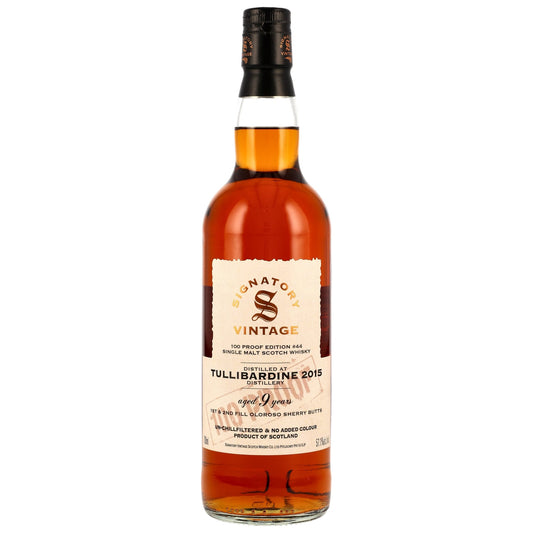 Tullibardine 9 2015/2025 - Signatory Vintage - 100 PROOF #44