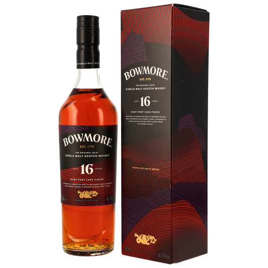 Bowmore 16 - Ruby Port Cask Finish
