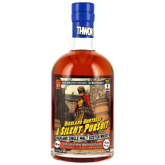 Royal Brackla 9 - Whisky Heroes: A Silent Pursuit - 1st Fill Oloroso Sherry Hogshead Finish