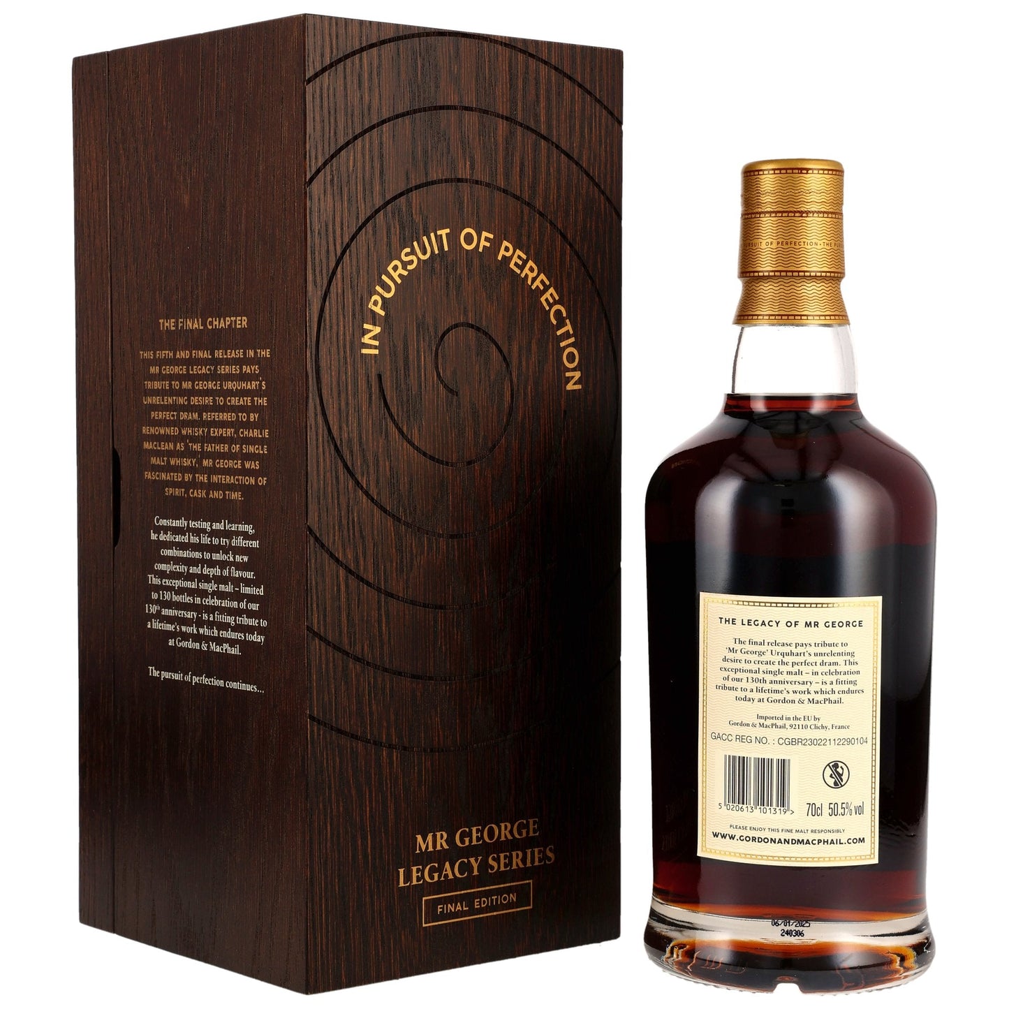 Glen Grant 70 1954/2025 - Gordon & MacPhail - Mr. George Legacy Final Edition - First Fill Sherry Puncheon #1823