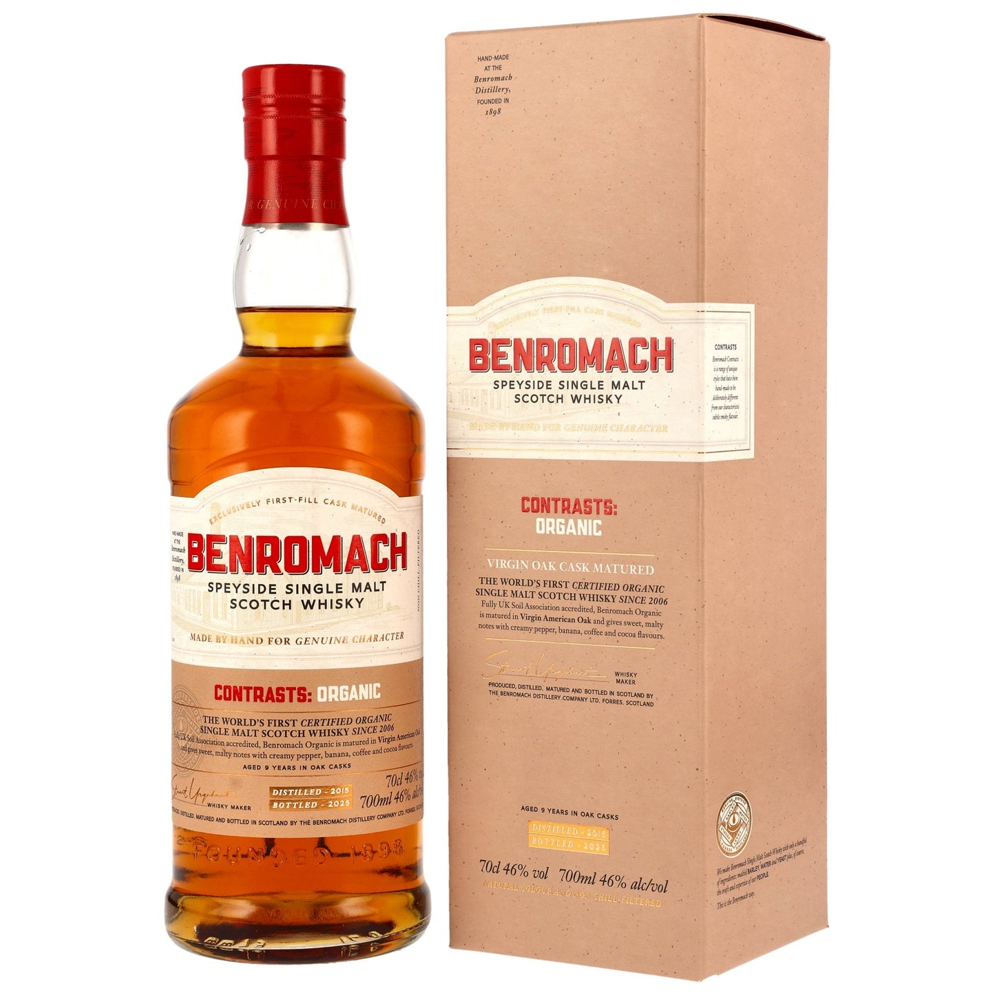 Benromach 9 2015/2025 - Contrasts: Organic