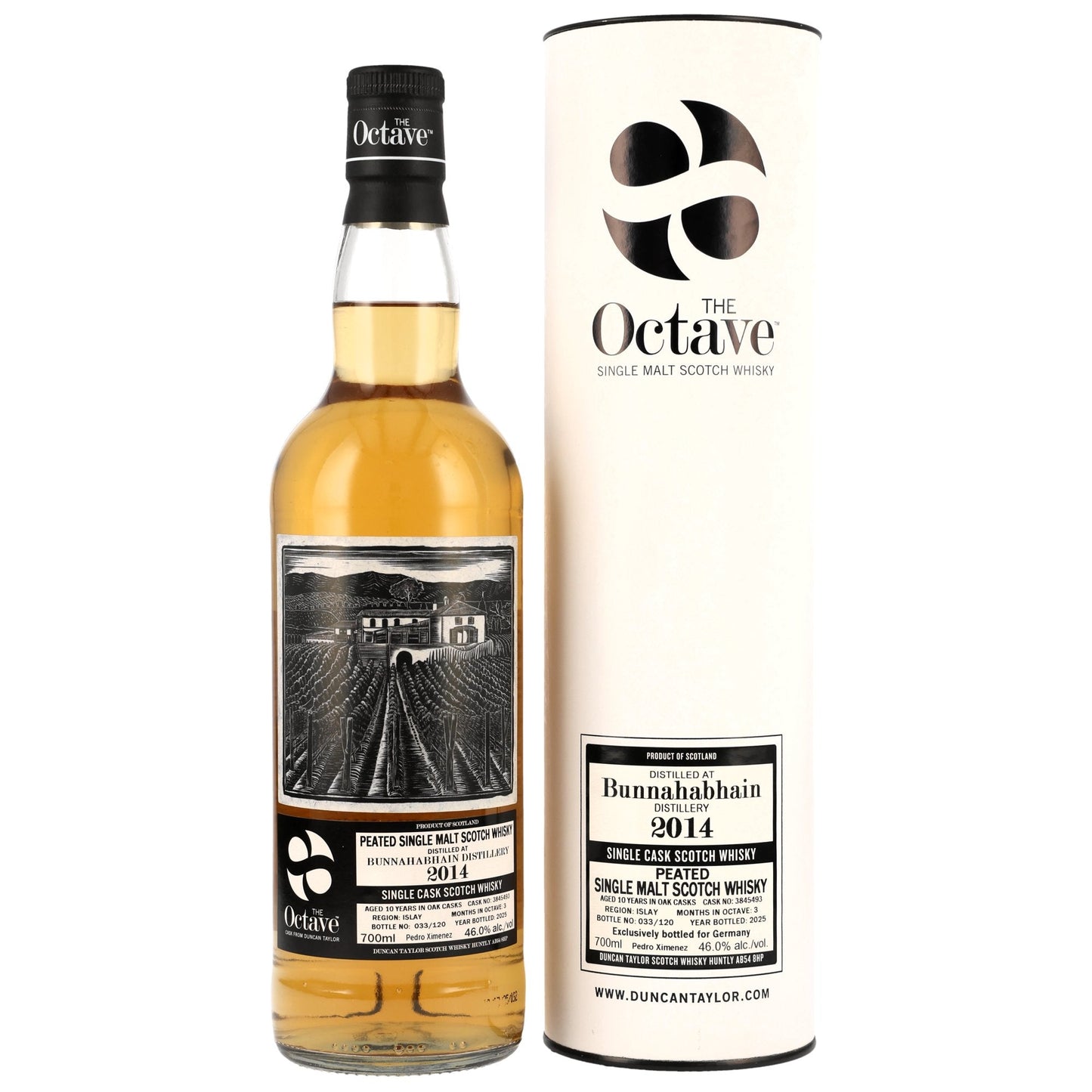 Bunnahabhain 10 2014/2025 - Octave by Duncan Taylor - Sherry Octave Finish #3845493